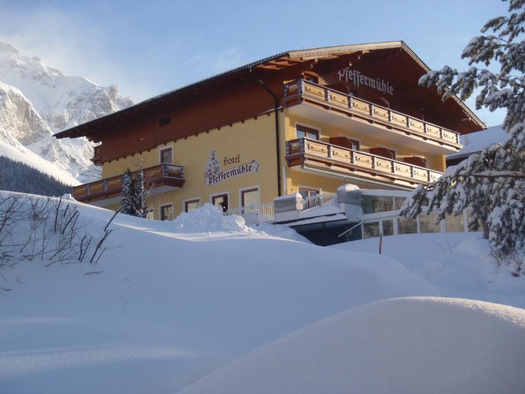 Aparthotel Pfeffermuehle Ramsau am Dachstein Exterior foto